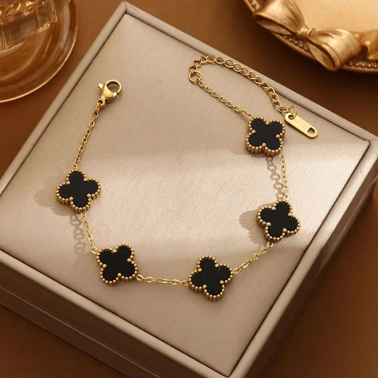 Pulsera Van Cleef Trébol 🍀 + ¡Envío Gratis!